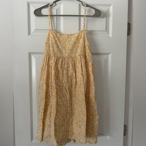 Floral Yellow American Eagle Dress